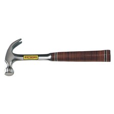 Estwing Curved Claw Hammer with Leather Grip 12oz 336g E12C