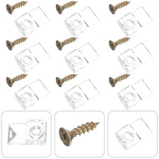  50 Pcs Mirror Clips for Wall