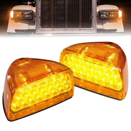 2pcs amber headlight turn - headlight,