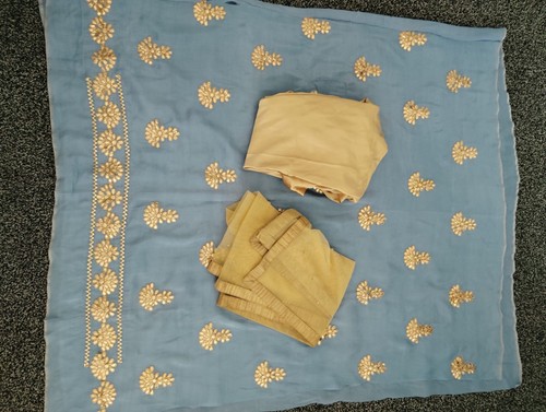 Unstitched punjabi suit - unstitched,