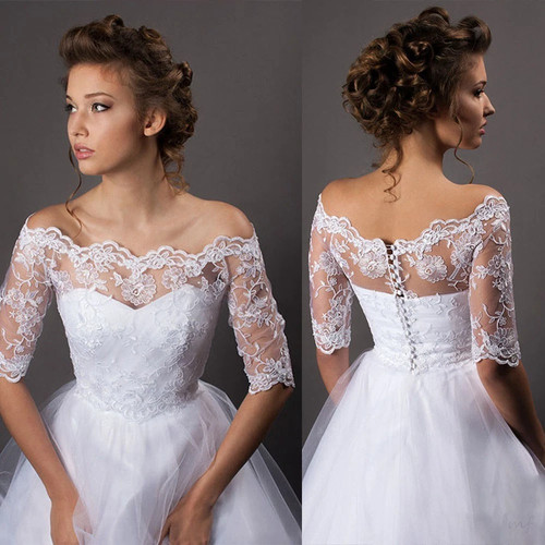 Elegant wedding dresses - elegant, jacket