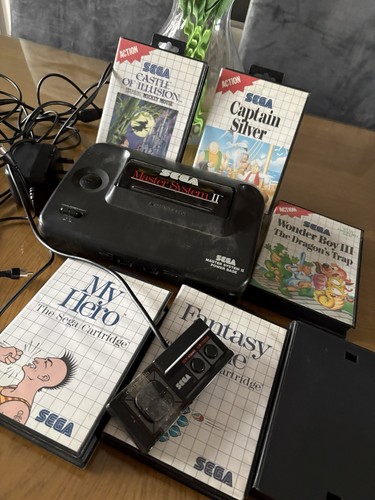 Sega master system black - sega,