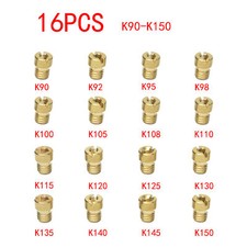 16 X Motorcycle Carb Carburetor Main Jet Kit Fit PWK Keihin OKO CVK 90-150