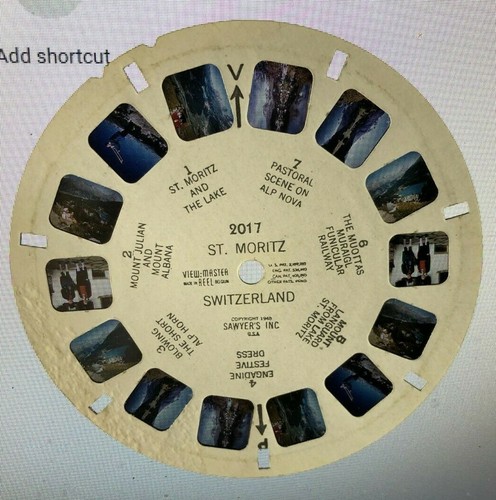 Vintage viewmaster slide reel - viewmaster,