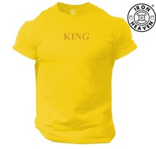 King T Shirt Gym Clothing