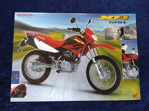 Honda xr125l brochure - honda, 2