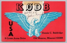 Old Monroe Missouri~QSL