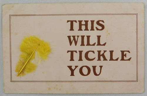 This will tickle you bright - tickle, you"