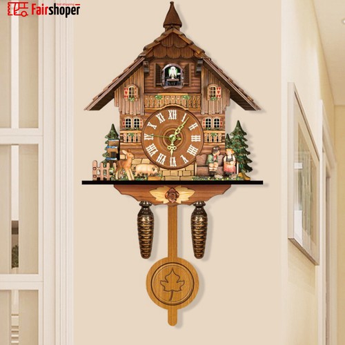 Cuckoo clock singing - cuckoo, wall