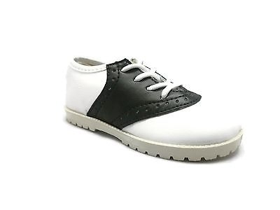 New black white saddle - white, shoes