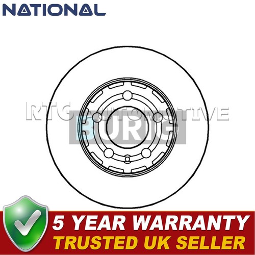 Burig front brake - disc, vw