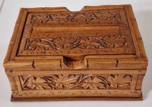 Vintage hand carved wooden - hand,