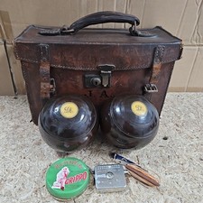 Antique Crown Green Bowls 2lb