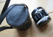 OLYMPUS PEN F FT 20mm WIDE ANGLE LENS WITH CASE READ LISTING FULLY