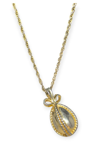 Joan rivers signed gold - gold, tone