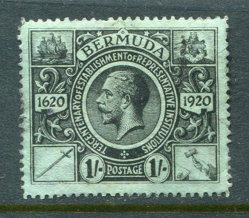 Bermuda george 1 sh - v,