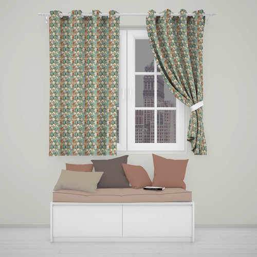 Blackout eyelet curtains - blackout,