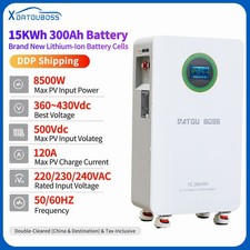 Solar Energy 15kWh Home Storage Battery for Solar & Backup 51.2V 300Ah LiFePo4