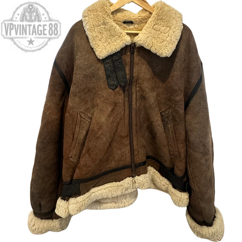 Vintage aviator bomber - b-3,