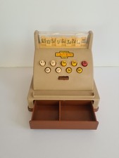 Vintage 1960s Casdon Cash Register - pounds, shillings and pence, good condition