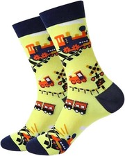 STEAM TRAINS | Mens Yellow
