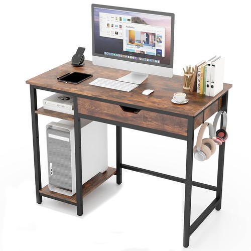 Industrial computer desk 100cm - desk,