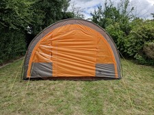 Skandika 6 Man Tent  Orange And Grey