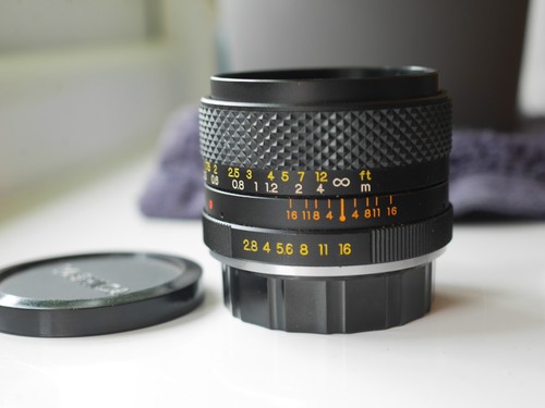Yashica dsb 28mm lens - dsb, f2.8