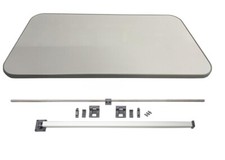 GREY GLITTER TABLE & GREY TRIM