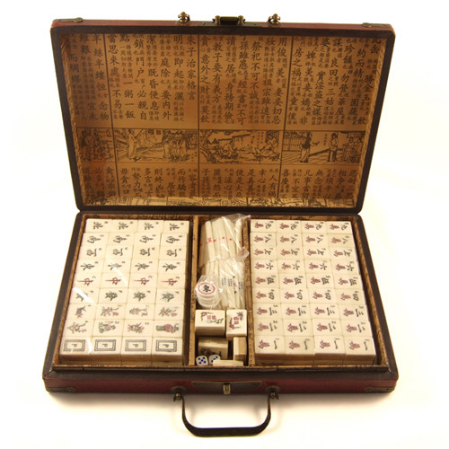 Mahjong set traditional - mahjong,