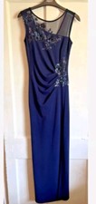 Lipsy Sequin Navy Blue Long