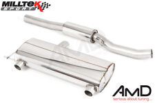 Milltek Audi TT 180 225 Quattro Cat Back Exhaust Resonated SSXAU427