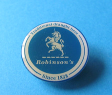 ROBINSONS Beer Brewery Pin Badge. Unused.