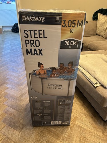Bestway steel pro max round - bestway,