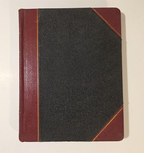 Vintage unused ledger - unused,
