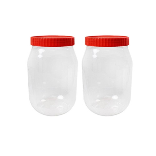 2pcs 750ml plastic - 2pcs,