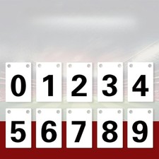 Score keeper numbers 9 - score,