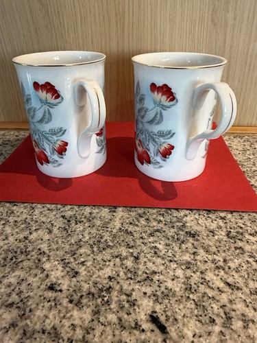 Pair royal wings bone china - of,