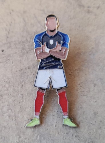 Kylian mbappe metal enamel pin - enamel,