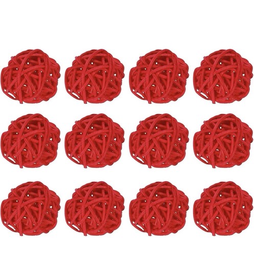 Pcs wicker rattan balls - pcs,