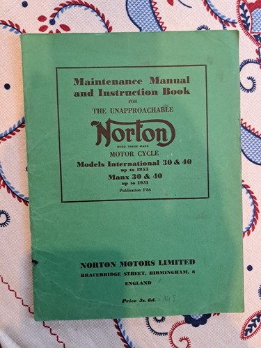 Norton international manx - 9.1,