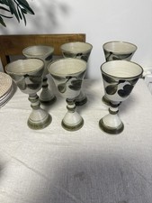 Set of 6 Studio Pottery