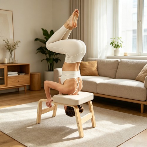Wooden yoga inversion - wooden,