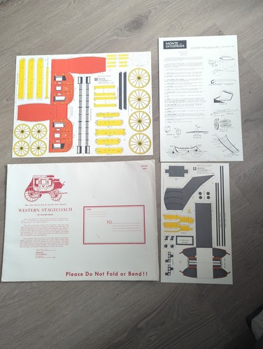 Paper model uncut monte s - model,