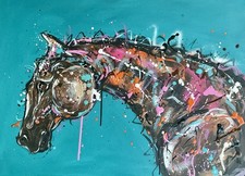 Abstract Horse Original