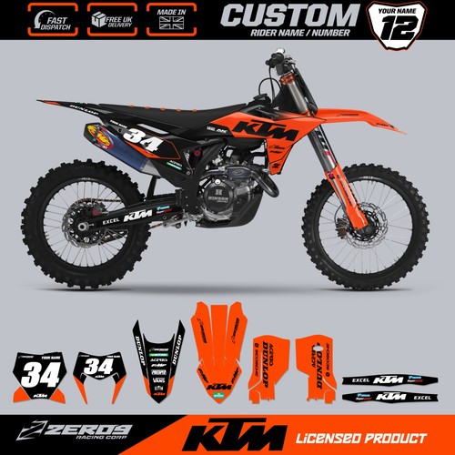 Ktm motocross graphics - ktm, graphics,