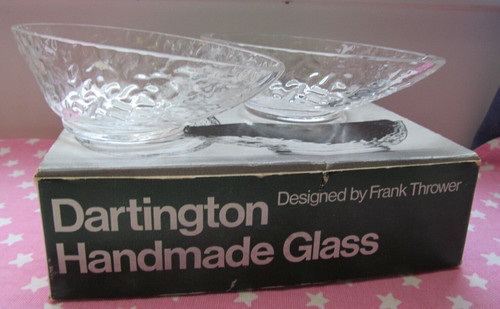 Pair dartington handmade - pair,