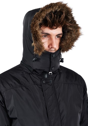 Mens military parka jacket - mens,