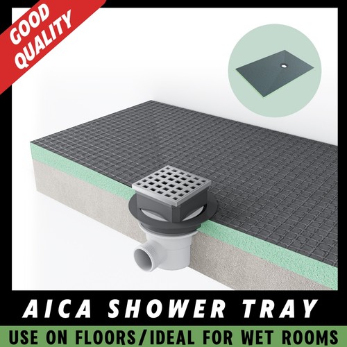 Aica wet room wetroom shower - room,
