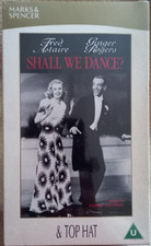 Fred and Ginger VHS 2xVideo Box set (M&S) [New-sealed] Top Hat/Shall we Dance?